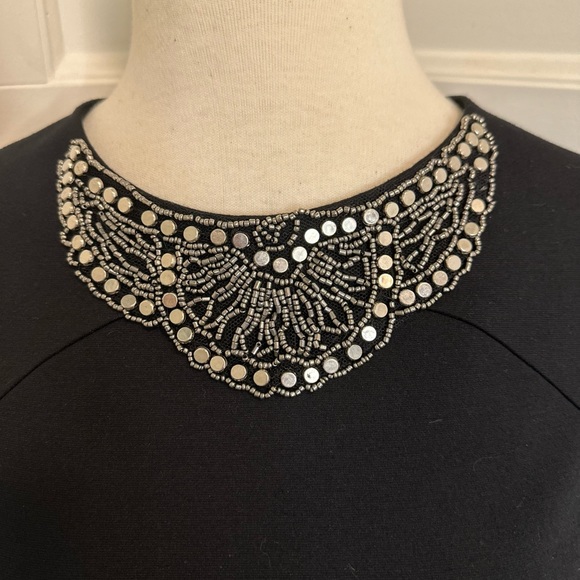 New Olsen Cocktail Dress with Beaded Accent - Picture 3 of 8